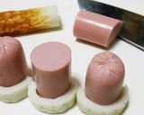ポークカレー☆3匹の子ブタ☆浮き輪作り方11写真