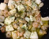 簡単！コクたっぷりのシーフードパスタ！作り方10写真