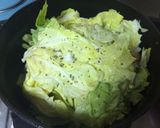 ストウブで蒸す！キャベツナきのこ作り方3写真