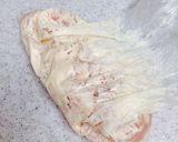 鶏胸肉のマヨ・お好み焼きソース炒め作り方3写真