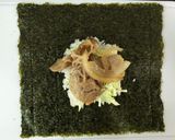 おにぎらず　液体塩こうじで柔らか具材作り方6写真