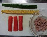 ✿サラダ巻♡わたし流の巻き方・切り方✿作り方3写真