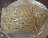 超時短　肉焼きうどん作り方1写真