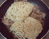 超時短　肉焼きうどん作り方3写真