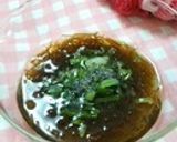 すぐできる!★きゅうりとモズクの酢の物☆作り方4写真