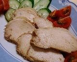 本格的なタレにつけた鶏のチャーシュー作り方5写真