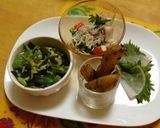 ヘルシー♪蒟蒻わかめピーマンの酢味噌和え作り方6写真