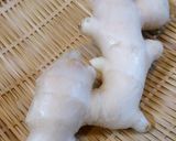 ♪新生姜の真っ黒漬け♪作り方1写真