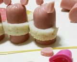 ポークカレー☆3匹の子ブタ☆浮き輪作り方13写真