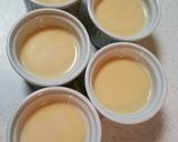 ズボラ用★フライパンで蒸す基本プリン作り方5写真