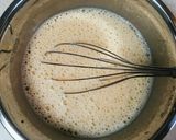 ズボラ用★フライパンで蒸す基本プリン作り方2写真