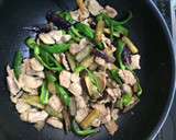 簡単☆豚肉とナスのしょうが炒め作り方4写真