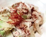 アボカドと豚しゃぶのシャキっと玉ねぎ和え作り方4写真