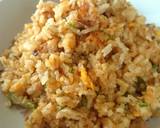 簡単ランチ☆豚キムチに納豆と卵★丼も～作り方6写真