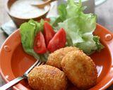 鮭と枝豆のポテトクリーム♡コロッケ作り方22写真