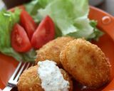 鮭と枝豆のポテトクリーム♡コロッケ作り方23写真