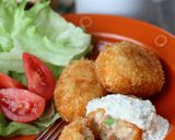 鮭と枝豆のポテトクリーム♡コロッケ作り方24写真