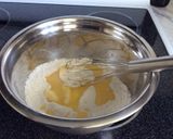 ホワイトチョコ・クランベリースコーン作り方3写真