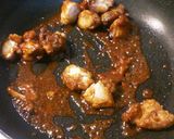 唐揚げリメイク☆チリアボカド丼作り方2写真
