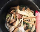 春たっぷり☆筍とアサリのお味噌汁作り方3写真