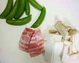 スナップえんどうとエリンギのシンプル炒め作り方1写真