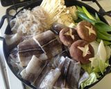 伝助あなごのすき焼き鍋作り方3写真