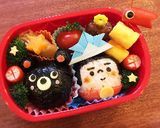 キャラ弁☆子供の日☆金太郎弁当作り方5写真
