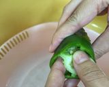 ★丸ごとピーマンの肉詰め★作り方1写真