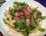 簡単！お洒落！わさび菜サラダ！作り方4写真