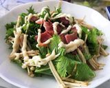 簡単！お洒落！わさび菜サラダ！作り方5写真