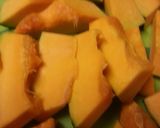 甘辛☆ゴマかぼちゃ作り方1写真