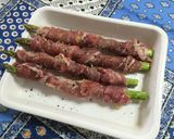 アスパラガスのレモン塩漬け豚肉巻き作り方3写真