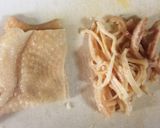 鶏もも1枚で♪甘辛チキンバーと皮キュー作り方2写真