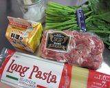 豚肉とほうれん草☆クリームスパゲッティ作り方1写真