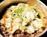 たっぷりネギと豚ひき肉のとろみ豆腐♡作り方7写真