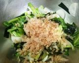 カブとわかめのおかか和え作り方5写真