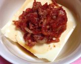 レンチン2分キムチーズ豆腐作り方1写真