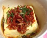 レンチン2分キムチーズ豆腐作り方2写真