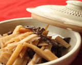 たけのこと木耳のオイスターソース煮作り方6写真