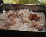 イカと木耳の炒め物作り方1写真