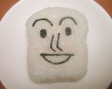 しょくぱんまん様弁当（キャラ弁）作り方4写真