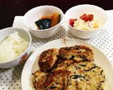 ヘルシー鶏バーグ作り方9写真