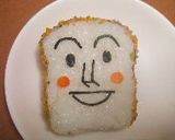 しょくぱんまん様弁当（キャラ弁）作り方6写真