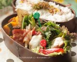 ピーマンチーズバーグ弁当とエリンギ巻き作り方4写真