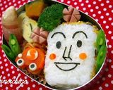 しょくぱんまん様弁当（キャラ弁）作り方7写真