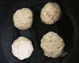 リメイク♡焼売の具でハンバーグ作り方3写真