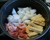 大根と豚肉の含め煮作り方2写真