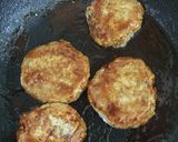 リメイク♡焼売の具でハンバーグ作り方8写真