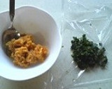 ご飯のおとも♡しそみそ焼きおにぎり♪作り方1写真