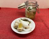 新玉葱と鶉玉子のピクルス🥚作り方5写真